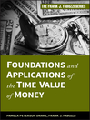 Foundations and Applications of the Time Value of Money (eBook): Frank J. Fabozzi Series, Book 179